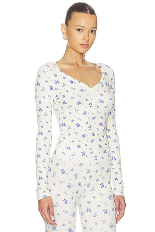 WellBeing + BeingWell Mason Top in Cream