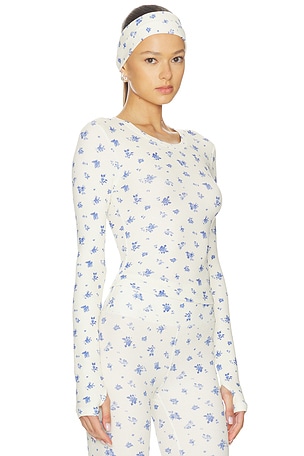 WellBeing + BeingWell Sloane Top in Cream