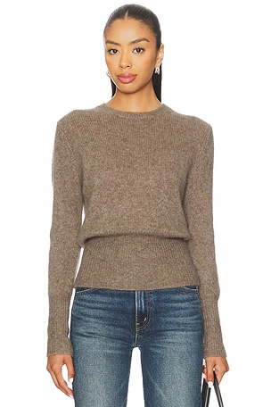 Laurel Cinched Waist Sweater W. Cashmere