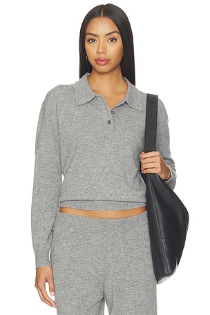 Piper Polo Sweater W. Cashmere