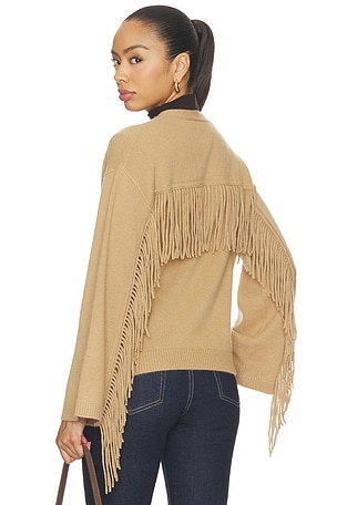 Martti Fringe Cardigan W. Cashmere