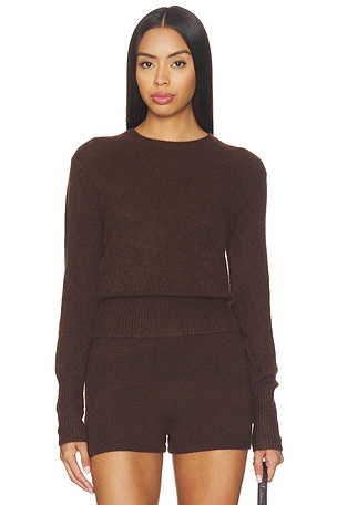 Laurel Cinched Waist Sweater W. Cashmere