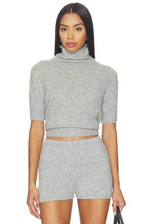 Tansy Turtleneck Sweater Top W. Cashmere