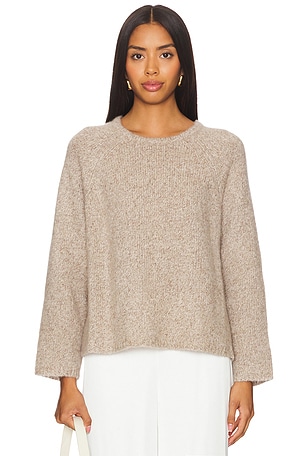 Sierra Crew Neck Sweater W. Cashmere