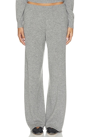 Laurie Wide Leg Sweatpants W. Cashmere
