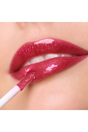 Wonderskin Wonder Blading Top Gloss in Red Glitter