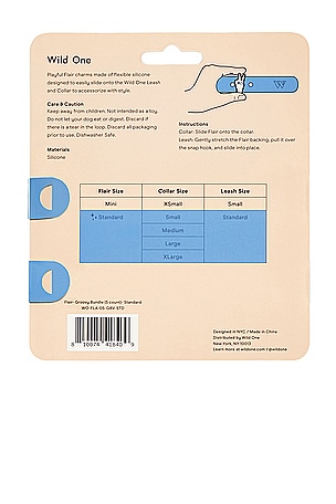 Wild One Standard Flair Groovy Walk Charms Bundle in Orange