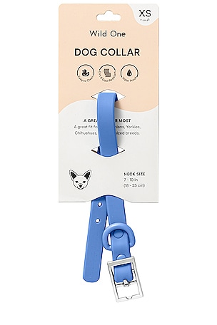 Wild One Extra Small Collar in Blue