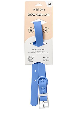Wild One Medium Collar in Blue