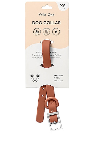Wild One Extra Small Collar in Brown