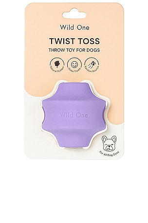 Wild One Twist Toss Toy in Lavender