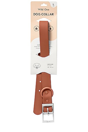 Wild One Large Collar in Brown