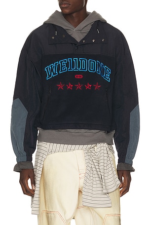 Layered Fleece Hoodie WE11DONE