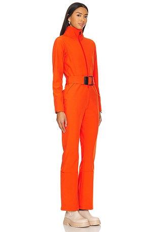 We Norwegians Tyin Ski Suit Women in Orange