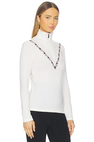 We Norwegians x Markarian ZipUp Sweater in Cream