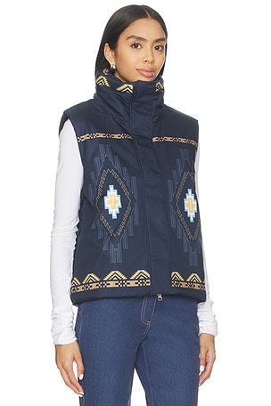 We Norwegians Pioneer Vest in Navy