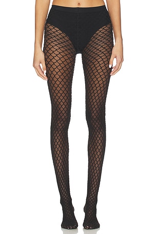 Velvet Net Illusion Tights Wolford