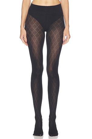 Cotton Diamond Tights Wolford