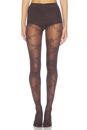 Floral Lace Tights Wolford