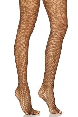 Wolford Fine Net Tights in Neutral