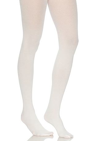 Cotton Rib Tights Wolford