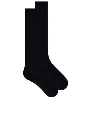 Luxury Cotton Rib Knee-highs Wolford