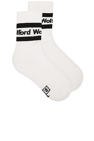 Logo Rib Socks Wolford