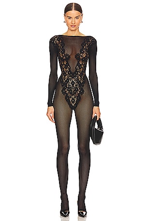 Flower Lace Jumpsuit Wolford