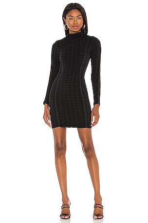 wolford ribbed dress Wolford Ribbed Knit Mini Dress