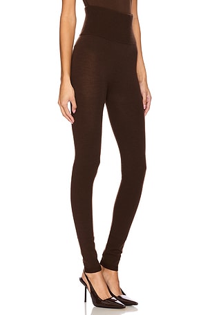 Wolford Wool-ford Leggings in Brown