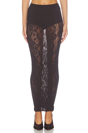 Infinite Rose Net Skirt Wolford