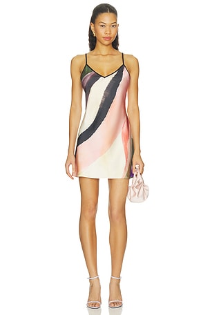 Bias Mini Dress With Harper Lu