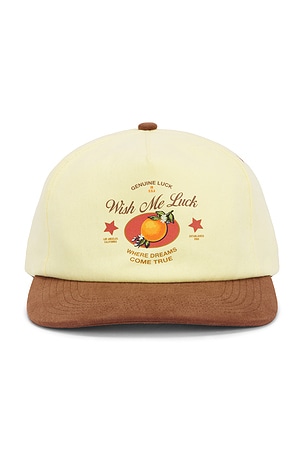 x REVOLVE Orange Luck Cap Wish Me Luck