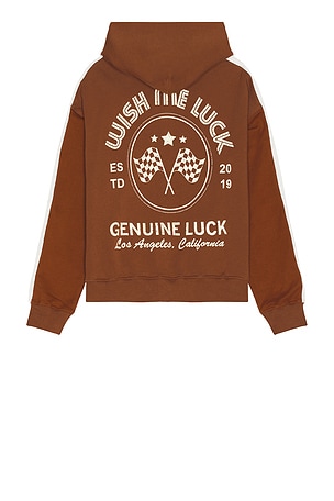 Genuine Luck Zip Up Hoodie Wish Me Luck