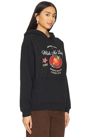 Wish Me Luck x REVOLVE Orange Luck Hoodie in Black