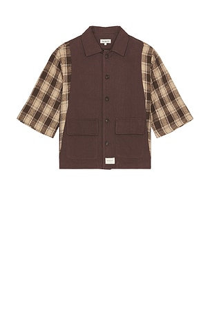 Workers Plaid Top Wish Me Luck