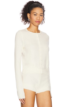 With Jean Poppy Top in Cream