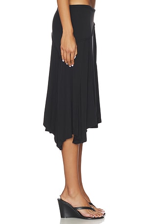 With Jean Sharni Skirt in Black