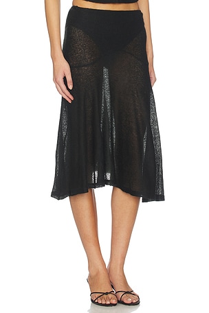 With Jean Francis Skirt in Black