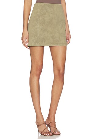 With Jean JUPE LEO en Olive