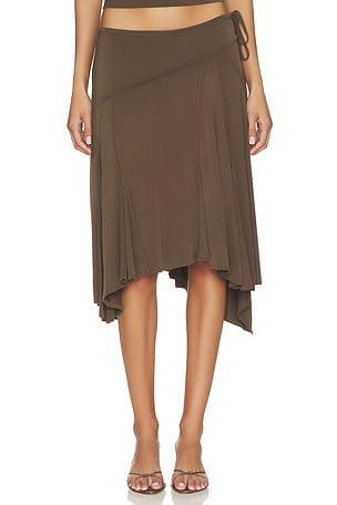 x REVOLVE Sharni Skirt With Jean