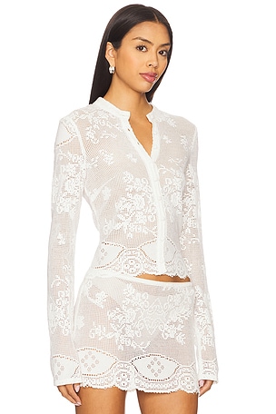 With Jean Belinda Top in White