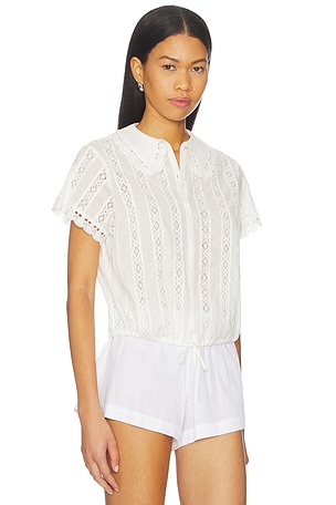 With Jean Perry Top in White. Size XXS. Also