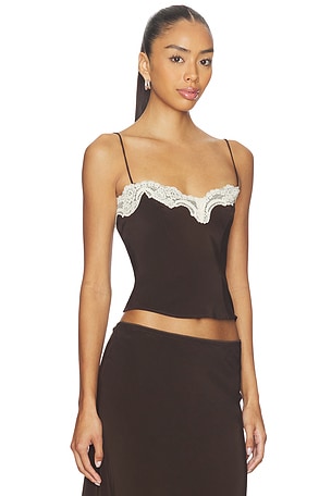 With Jean Tilly Top in Chocolate