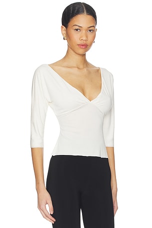 With Jean Lana Top in White