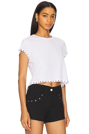 With Jean Deni Tee in White