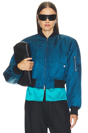 Cropped Bomber Jacket Willy Chavarria