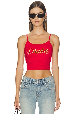 Diablo Cholita Tank Top Willy Chavarria