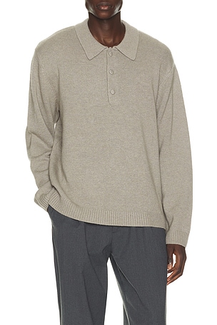 Paxton Cashmere Knit Polo Won Hundred