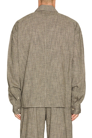 Won Hundred Maza Long Sleeve Shirt in Grey